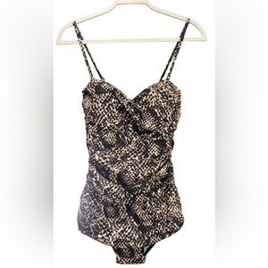 Shore Shapes Swimwear Women's Snake Print One Piece Swimsuit. 10
